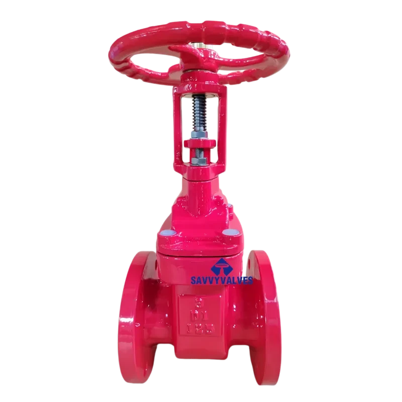 3″-125LB Cast Iron Metal Seated Rising Stem Gate Valve