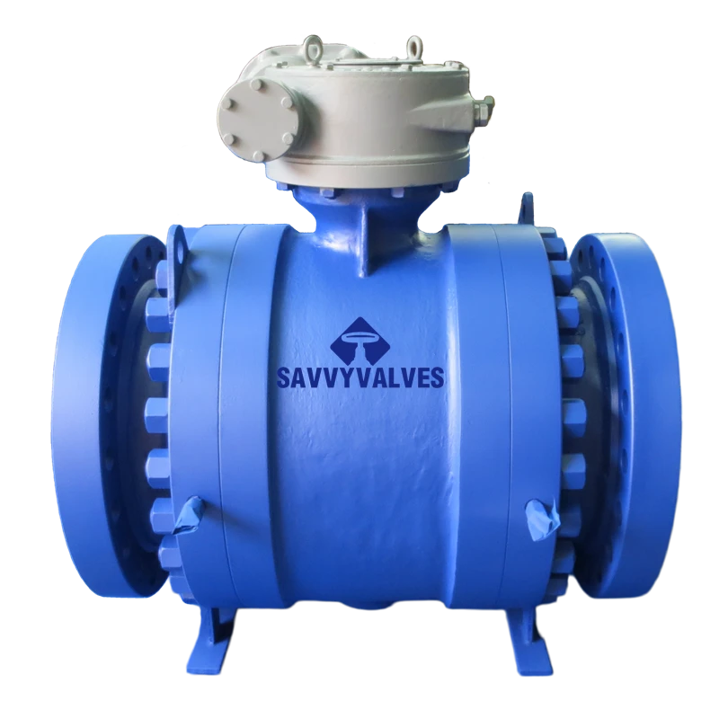 16″-600LB 3-Piece Trunnion Mounted Ball Valves