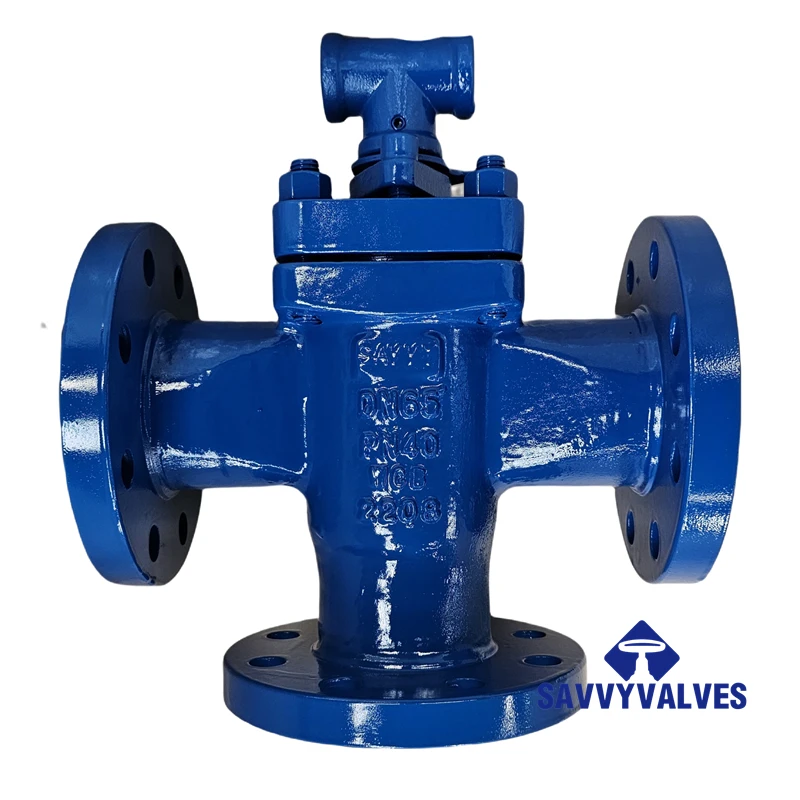 3-Way L-Port Plug Valve