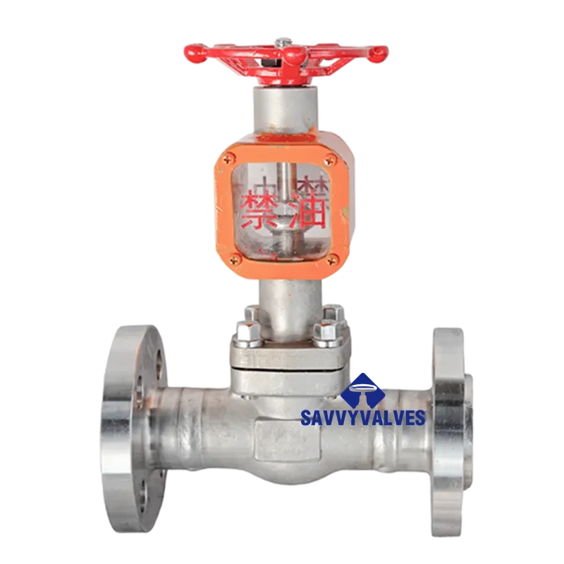 1″-600LB Oxygen Globe Valve