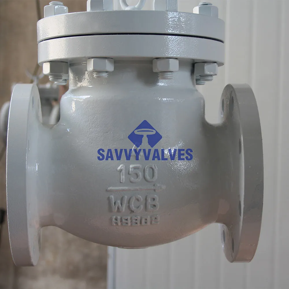 metal seated check valve