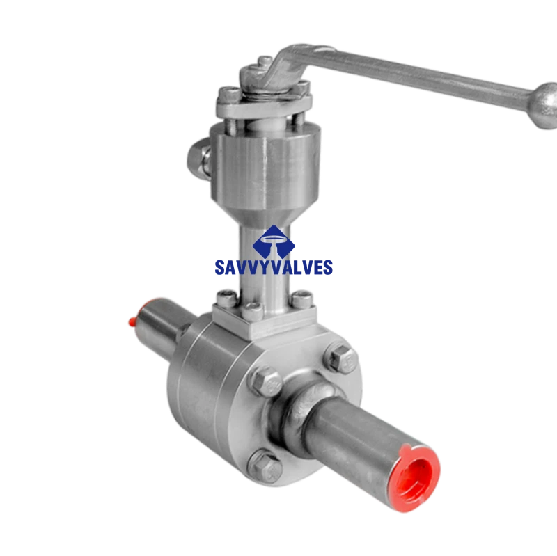 1″-800LB-Nipples 3 Piece Vacuum Ball Valve