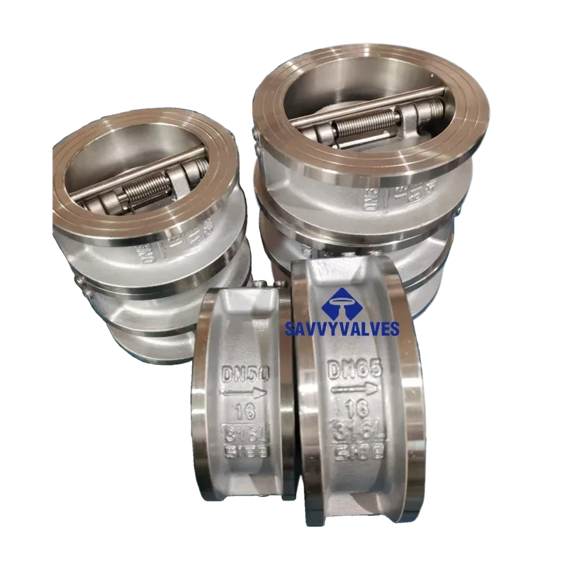 CF3M Wafer Dual Plate Check Valve