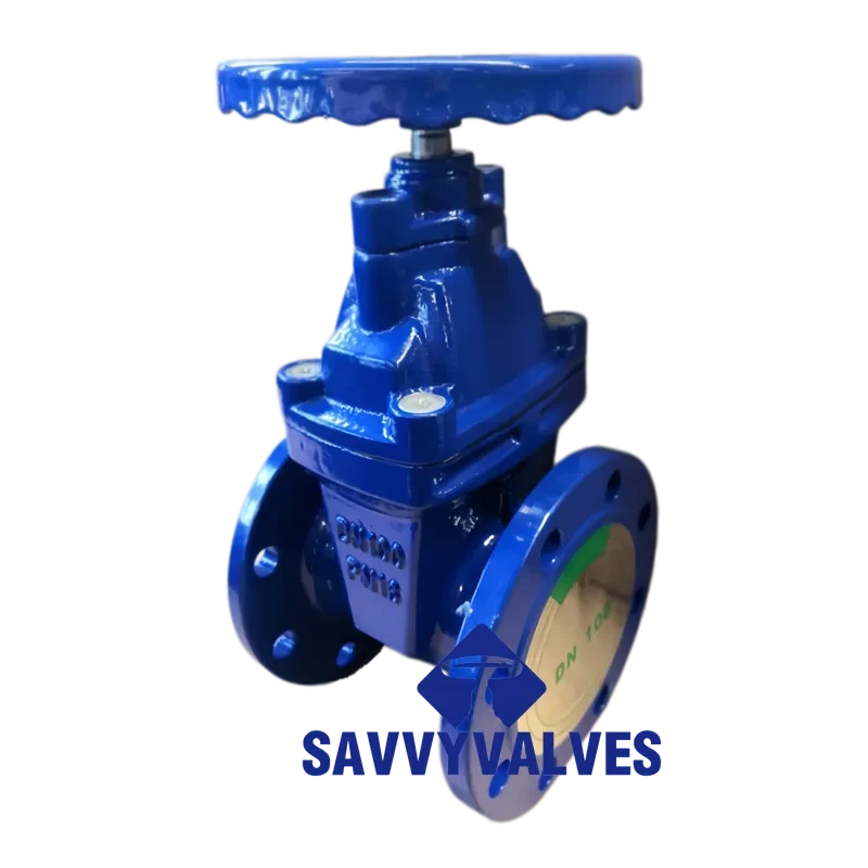 Compact NRS Rubber Seated Gate Valve c/w Hand Wheel Operator