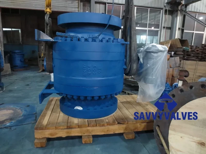 30″-600LB 3-Piece Trunnion Mounted Ball Valve