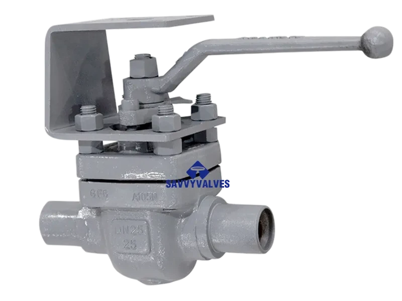 DN25-PN25-SW Top Entry Floating Ball Valve B