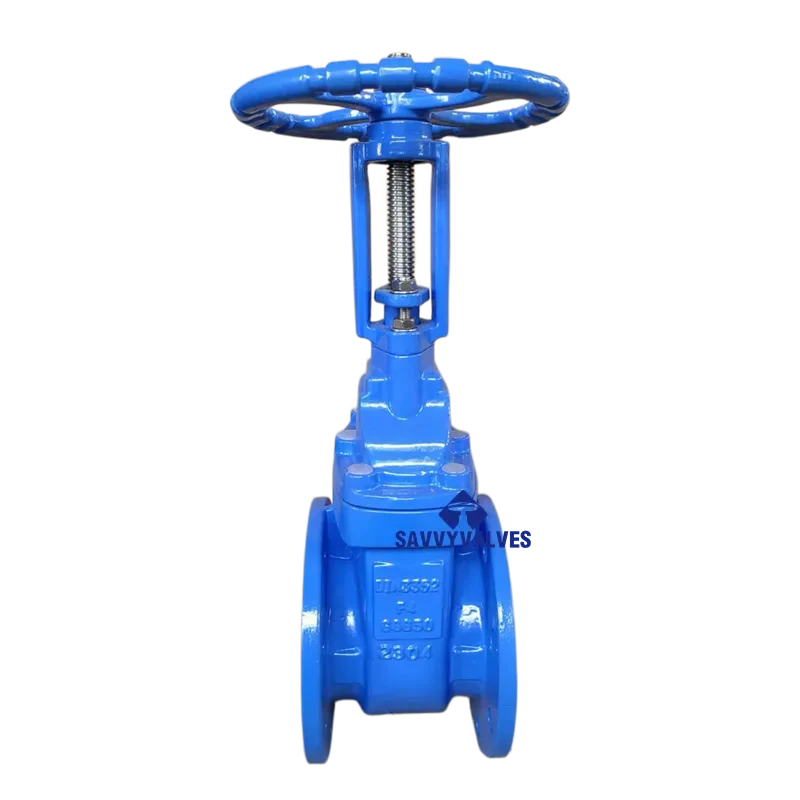 DIN 3352 F4 Rising Stem Metal Seated Gate Valve