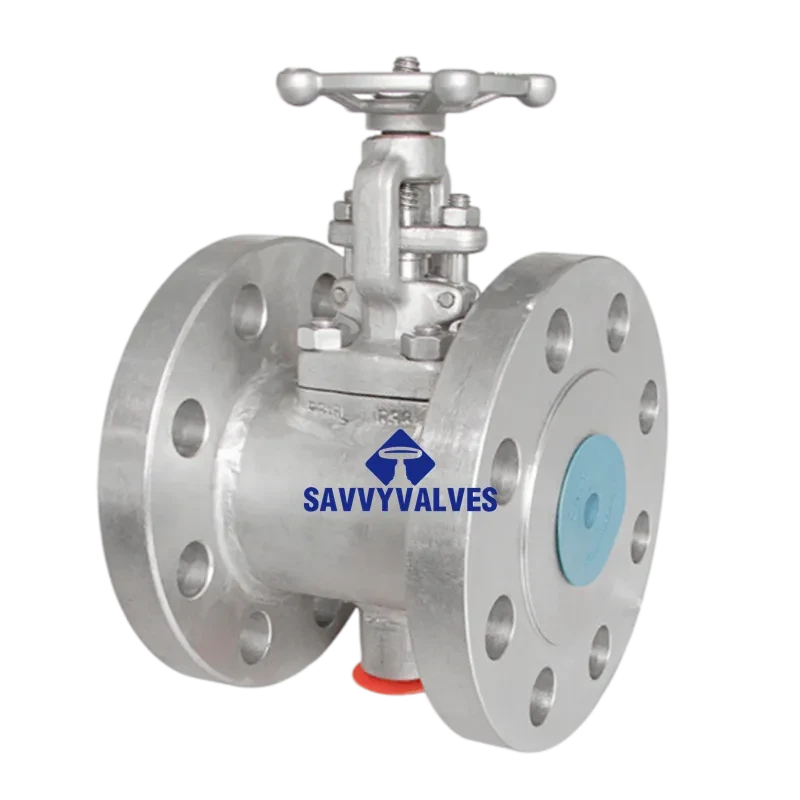 DN25-PN100-RF SS Jacket Floating Ball Valve