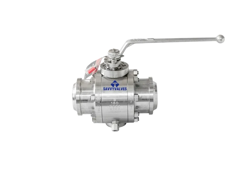 3″-150LB F321 Metal Seated Trunnion Ball Valve