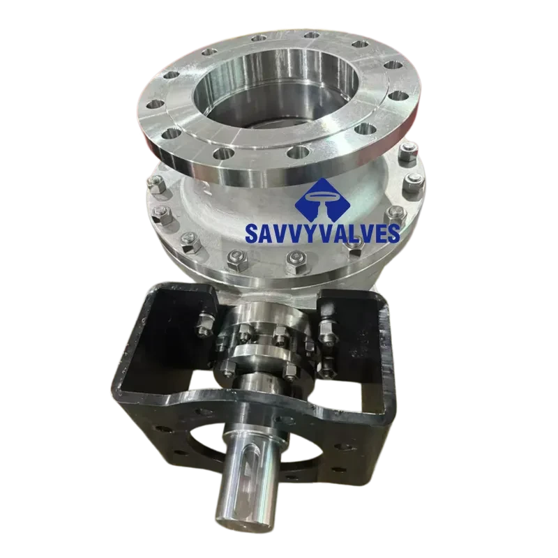 V-Port Control Ball Valve Ready For Actuator