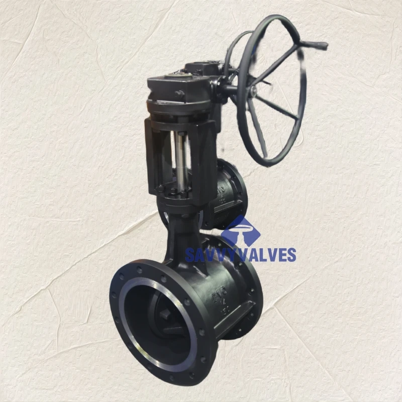 SAVVY Triple offset replaceable metal seated butterfly valve for thermal duty
