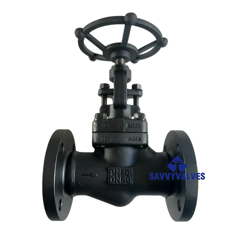 DN50-PN40 Closed Die Forged Steel Globe Valve
