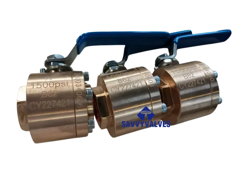 B62 Bronze Ball Valves