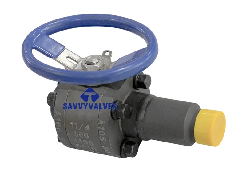 1-1/4″-600LB-SW 3-Piece Ball Valve