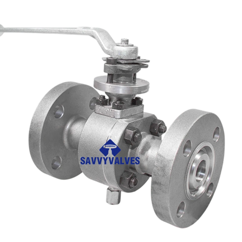 DN25-PN100 2-Piece Metal Seated Ball Valve