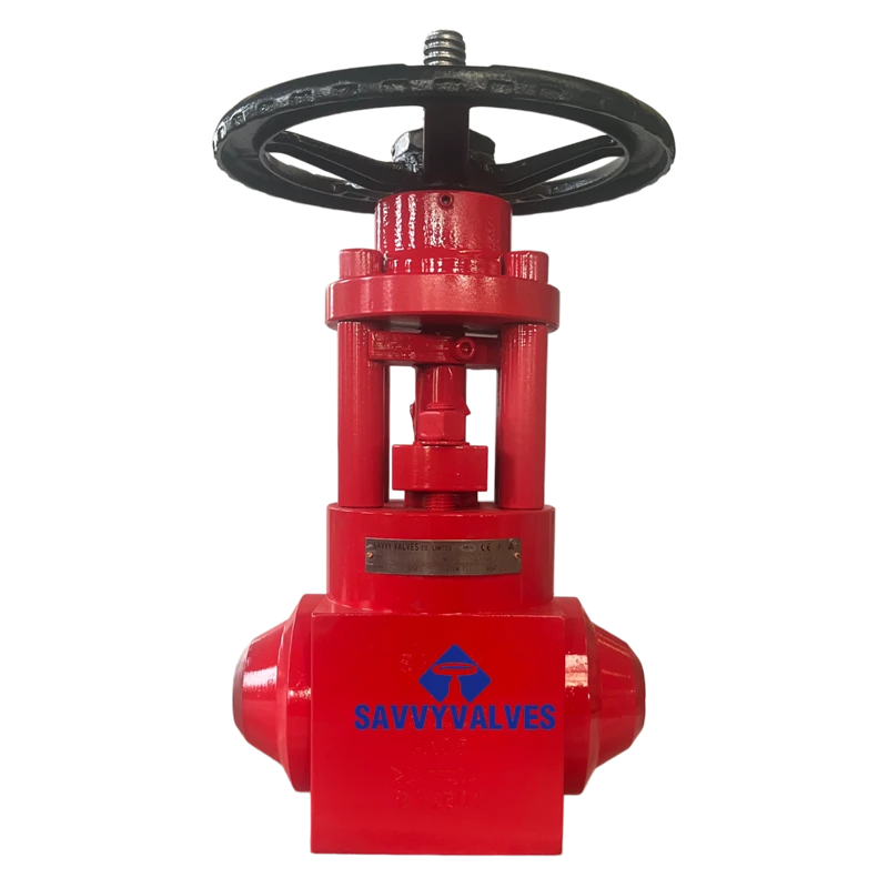 2″-4500LB-BW Open Die Forged Globe Valve