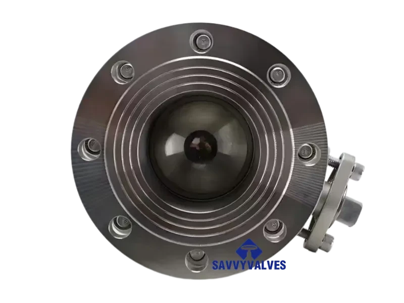 DN100-PN16-RF 2-Piece Floating Ball Valve