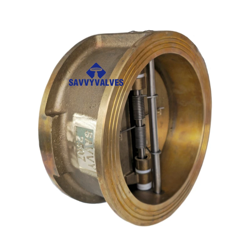 C95800 dual disc check valve