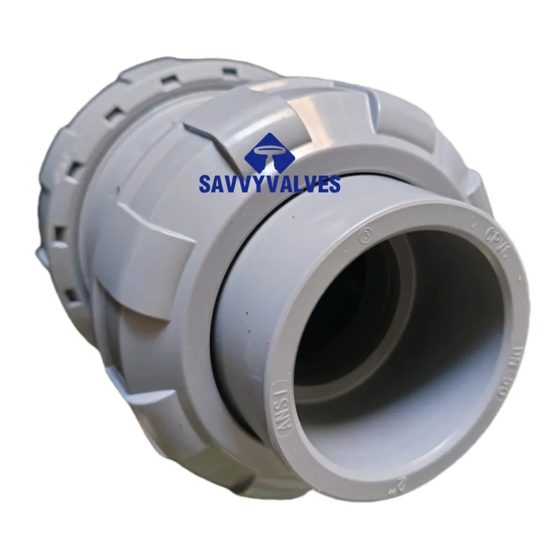 CPVC True Union Ball Check Valve | Reliable, Easy Maintenance CPVC True Union Ball Check Valve | Reliable, Easy Maintenance