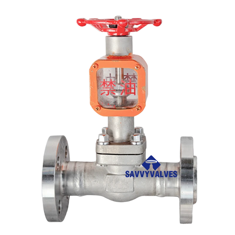 1″-600LB Oxygen Globe Valve