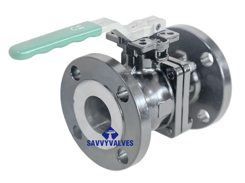 2″-150LB-RF Silica Sol Precision Casting Floating Ball Valve