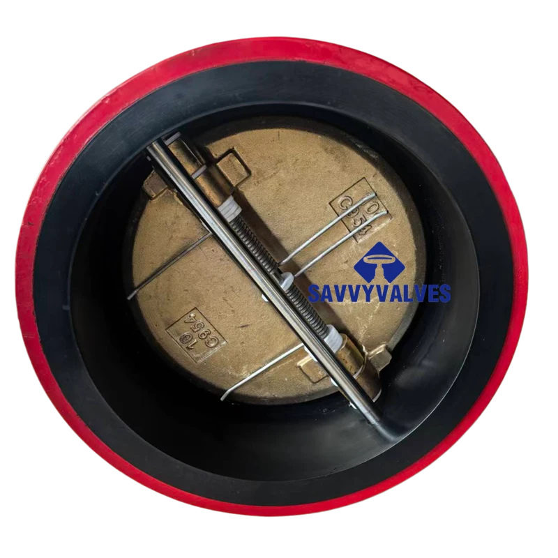 Fully Rubber Lined Dual Plate Check Valves