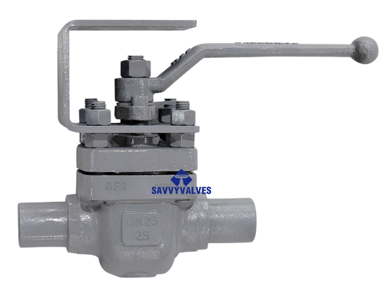 DN25-PN25-SW Top Entry Floating Ball Valve B
