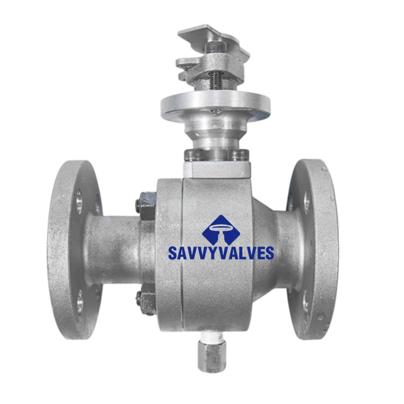 DN50-PN100 2-Piece Metal Seated Ball Valve