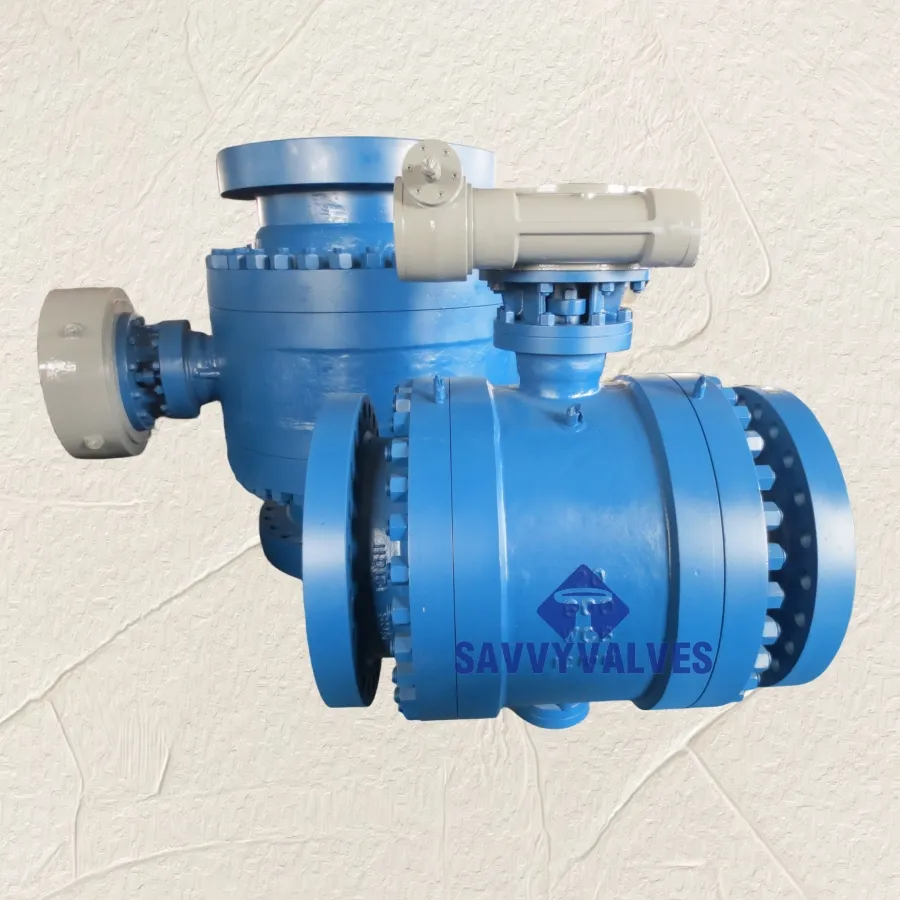 Premium 3 Piece Trunnion Ball Valve | High-Pressure & Reliable