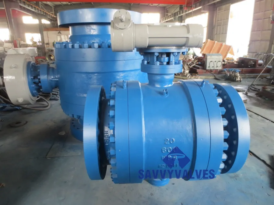 Premium 3 Piece Trunnion Ball Valve | High-Pressure & Reliable