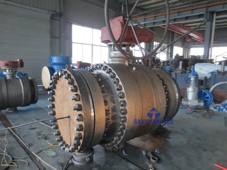 Premium 3 Piece Trunnion Ball Valve | High-Pressure & Reliable