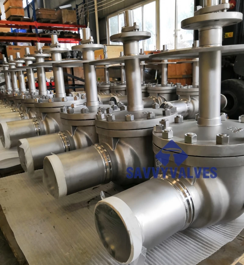 SAVVY Top entry cryogenic trunnion ball valve CNG LNG LPG