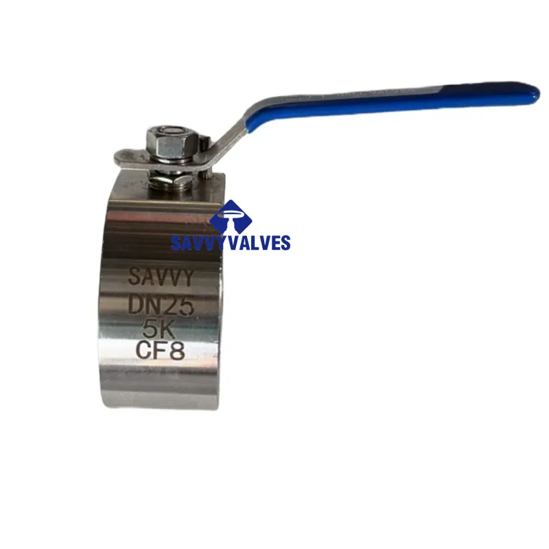 JIS 5K 25A Wafer-Type Ball Valve for Reliable Flow Control