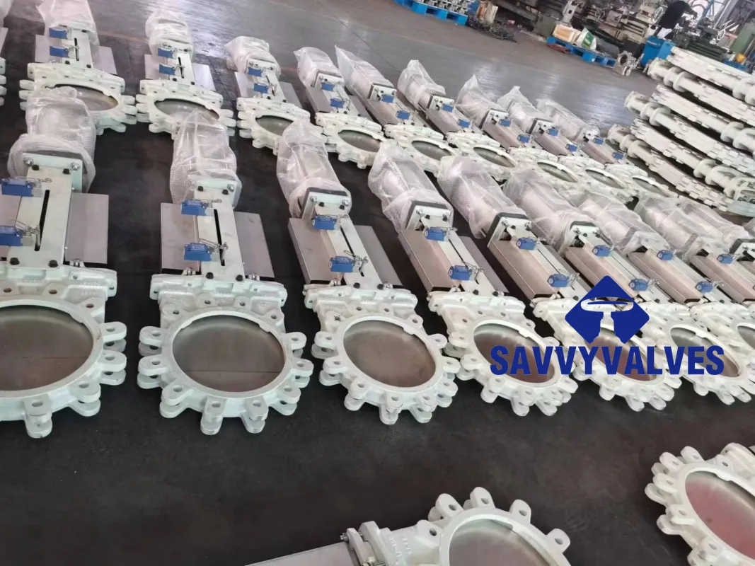 Efficient Lug-Type Pneumatic Knife Gate Valve for Slurry & Pulp