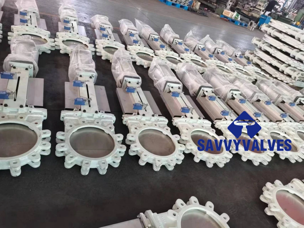 Lug-Type Pneumatic Knife Gate Valve