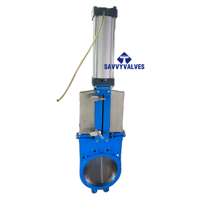 Pneumatic Actuated Wafer-Type Knife Gate Valve