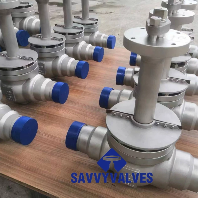Cryogenic Top Entry Trunnion-mounted Ball Valves
