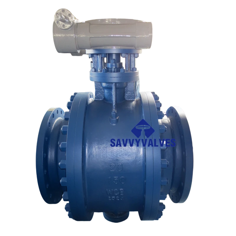 20″-150LB 3-Piece Trunnion Mounted Ball Valve