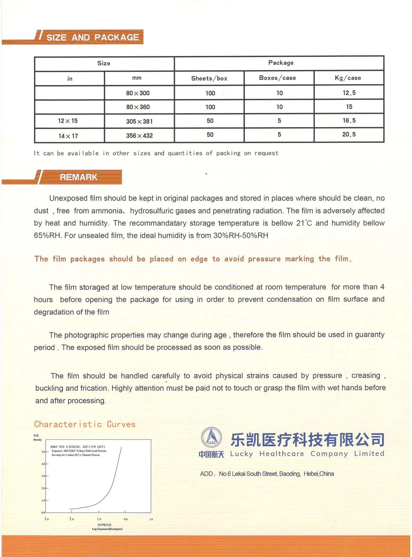 Industrial X-ray Film L4