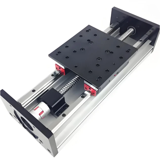 Heavy Duty Double Rail LDG16 Horizontal /Vertical Ball Screw And Linear Guide Sliding Table Linear Module