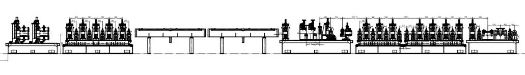 metal pipe making machine