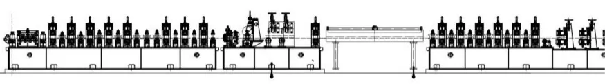 erw tube mill machine