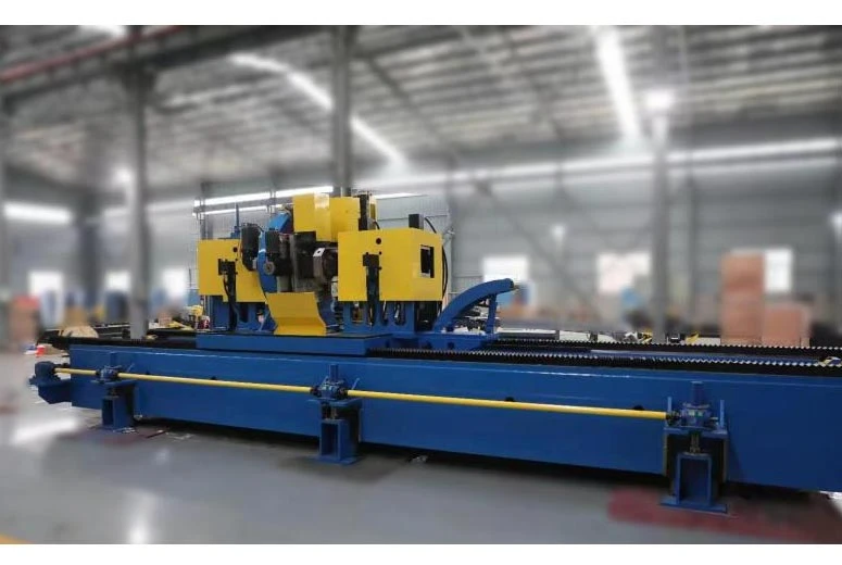 Milling type orbit double blade cutting saw