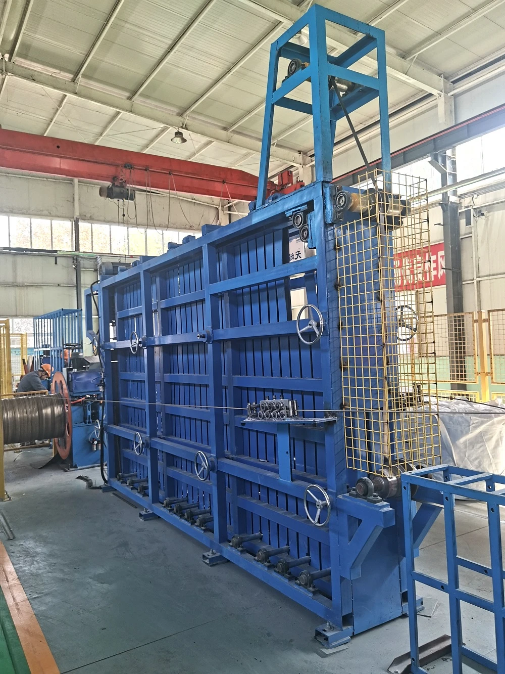 Solid calcium Cored Wire Machine