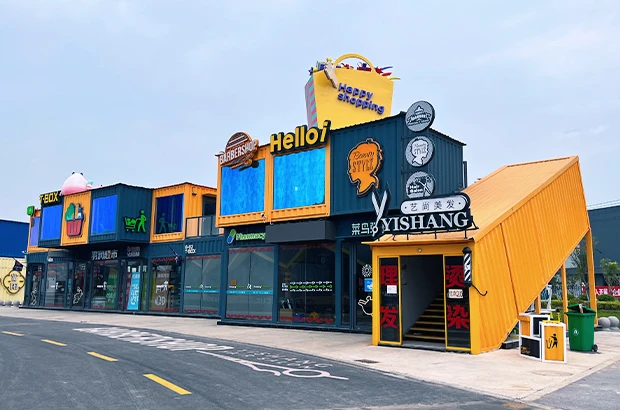 Permanent urban restaurants & food courts