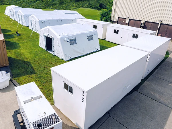How Can Smart Design Improve Privacy, HVAC Efficiency, and Sanitation in Temporary Living Quarters?