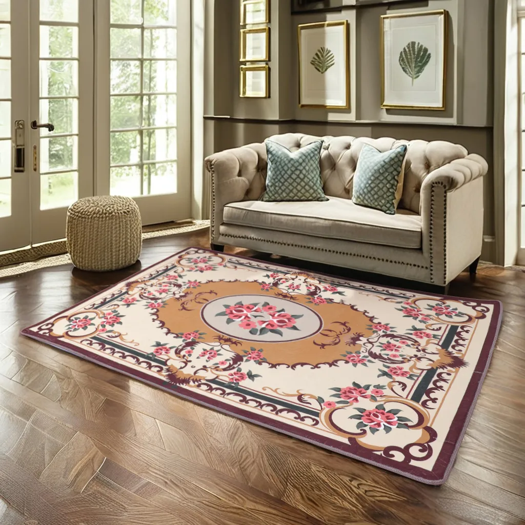 Factory Direct Sale Of European Custom Printed Carpets, Vintage Persian Carpets, Modern Home Living Room Persian Carpets
