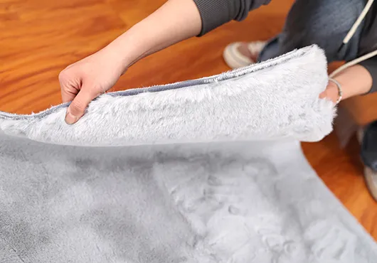 Luxury Soft Large Artificial Rabbit Fur Carpet For Living Room