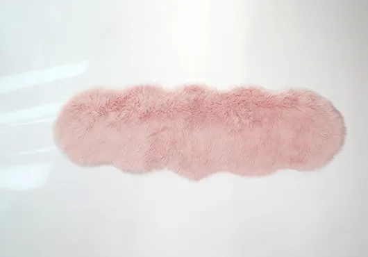 Faux Sheepskin Custom-Shaped Carpets