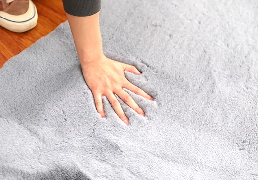 Luxury Soft Large Artificial Rabbit Fur Carpet For Living Room